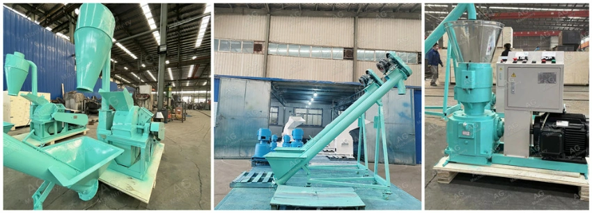 CE Approved Alfalfa Pellet Machine Biomass Fuel Wood Pellet Production Line