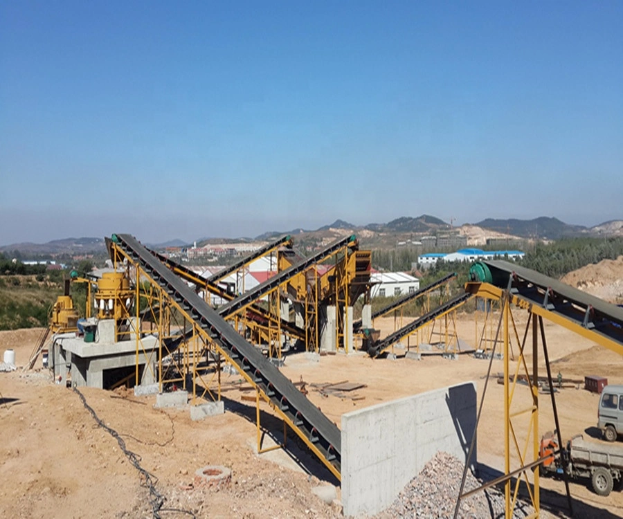 Mining Stationary Stone Crushing Machine Quarry Limestone Rock Crushing Equipment