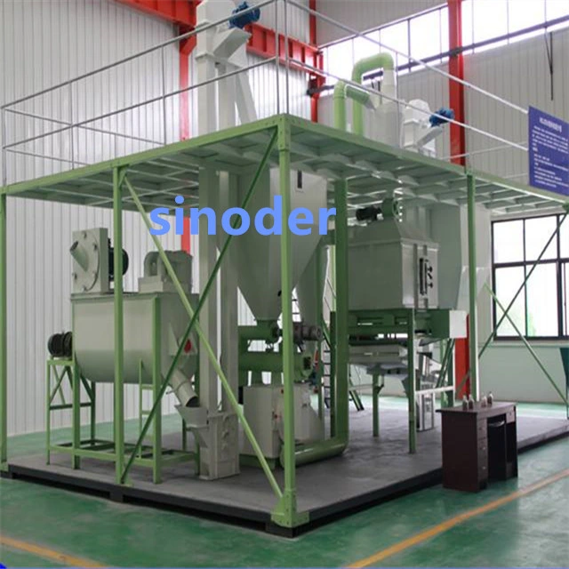 Plant for Animal Feed Pellet Mill Manufacture Horse Feed Pellet Mill Feed Production Machine