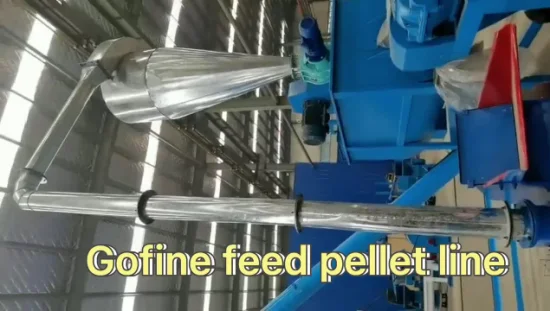 Línea de fabricación de piensos para ganado Planta de producción de pellets