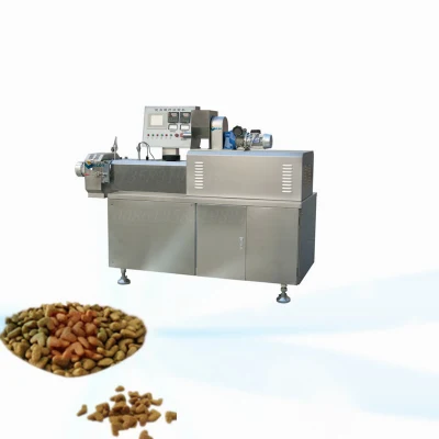 Máquina extrusora de pellets de alimentación de peces flotante de ahorro de energía, máquina de alimentación animal, planta de procesamiento de alimentos para mascotas