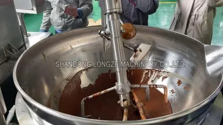 China Big Industrial Commercial Automatic Multi Planetary Tilt Curry Chili Bean Paste Mixing Making Electric Gas Steam Sauce Relleno Equipo de cocina