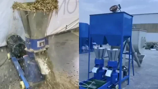 Máquina de pellets de animales extrusora de molino de alimentación de maquinaria de granja avícola